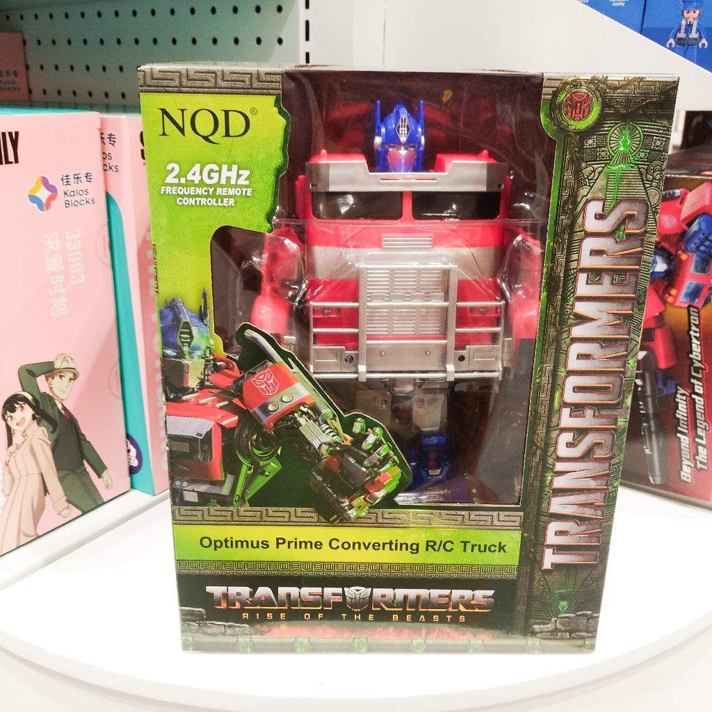 NQD Optimus Prime Converting Truck Mainan Robot Transformers Optimus Prime Kado Hadiah Mainan Anak