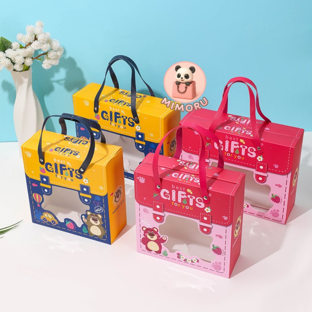 

Goodie Bag Ulang Tahun Anak Motif Tas Mika Paper Bag Birthday Gift Hampers Kemasan Hadiah Lucu
