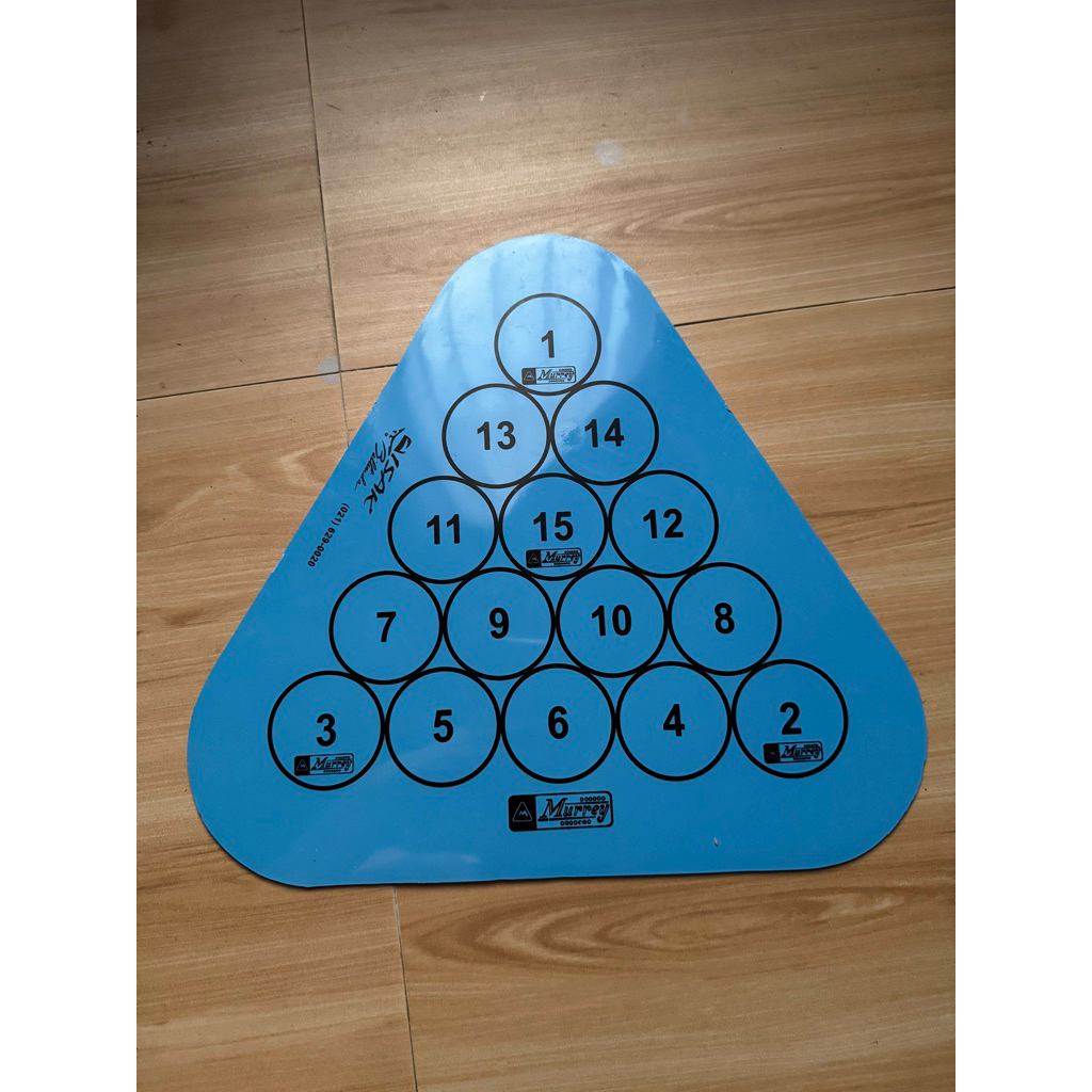 Alas Bola Billiard - Tatakan Bola Billiard Segitiga