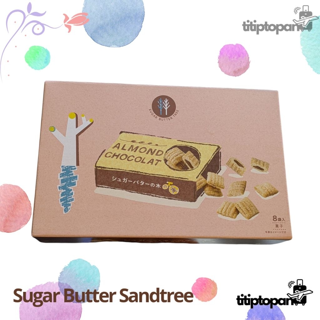

SUGAR BUTTER SANDTREE ALMOND CHOCOLATE JAJAN JEPANG
