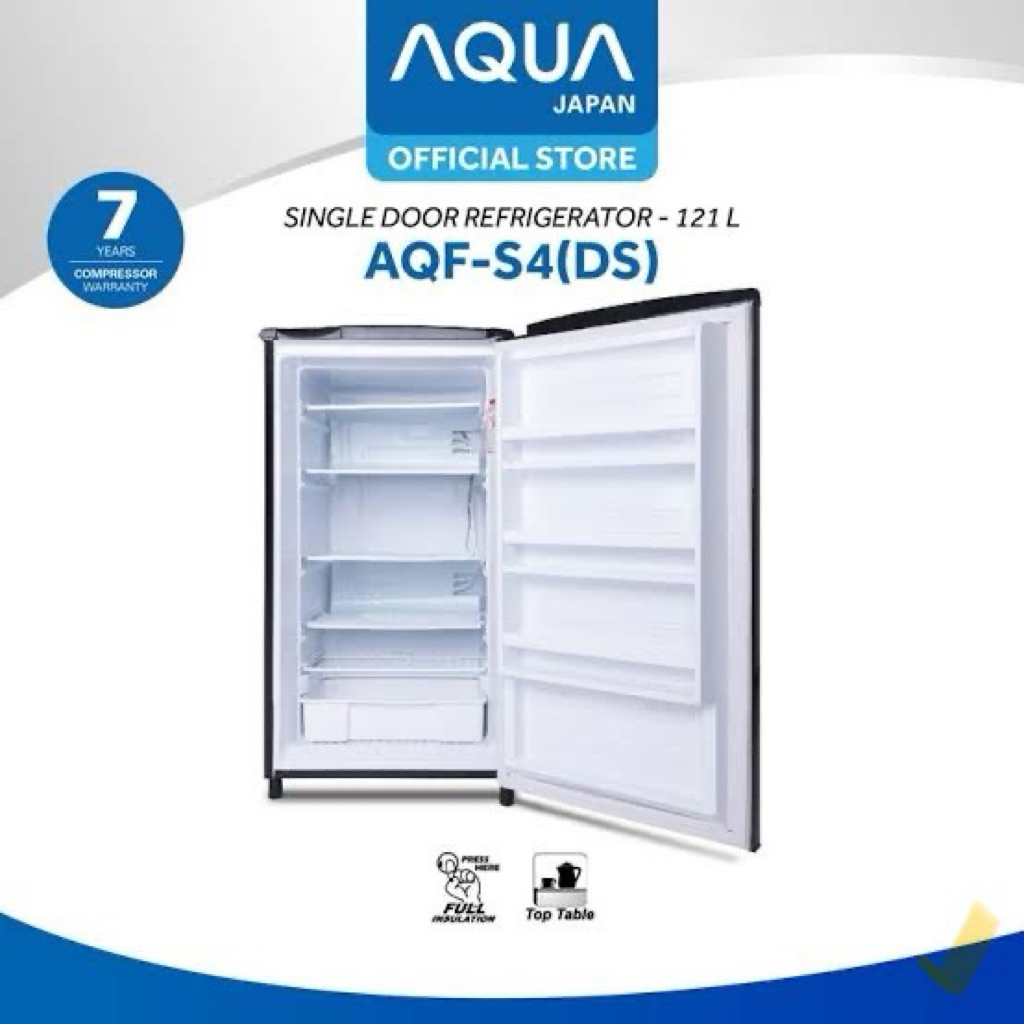 freezer es batu aqua aqf s4 freezer aqua 4 rak garansi resmi