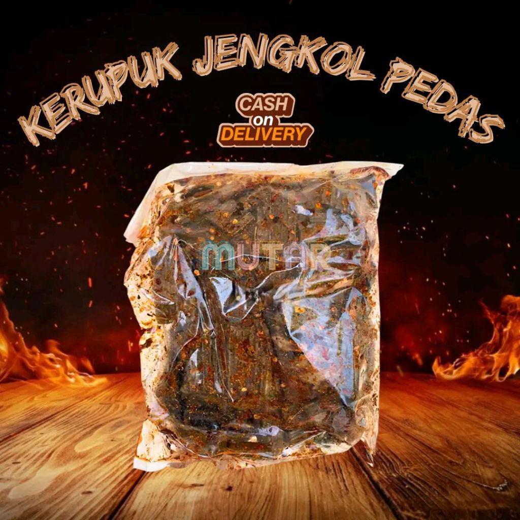 

Kerupuk Jengkol Pedas Daun Jeruk Viral 250 Gr