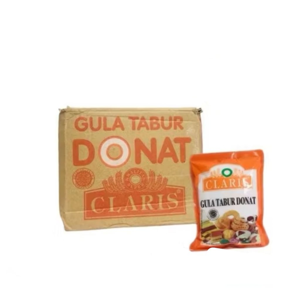 

CLARIS GULA TABUR DONAT DUS (16X250g)