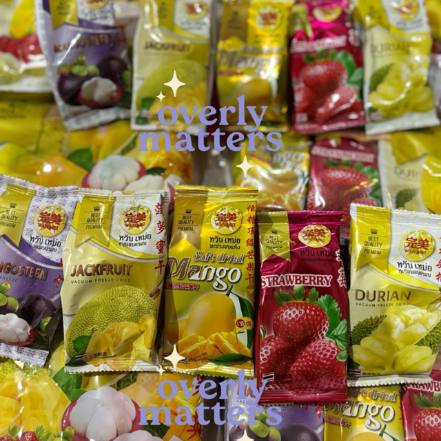 

[READY KIRIM] WAN MEI FREEZE DRIED VACCUM DURIAN ori bkk handcarry