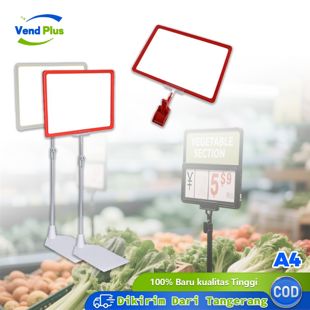 

Pop Up Frame A4 Papan Harga Promo Toko Dan Minimarket Frame Display Promo Standing Frame Promo
