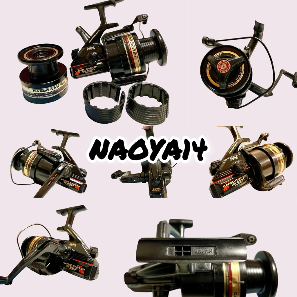 REEL SURF VINTAGE DAIWA CARBO CASTER GS-8000 JAPAN