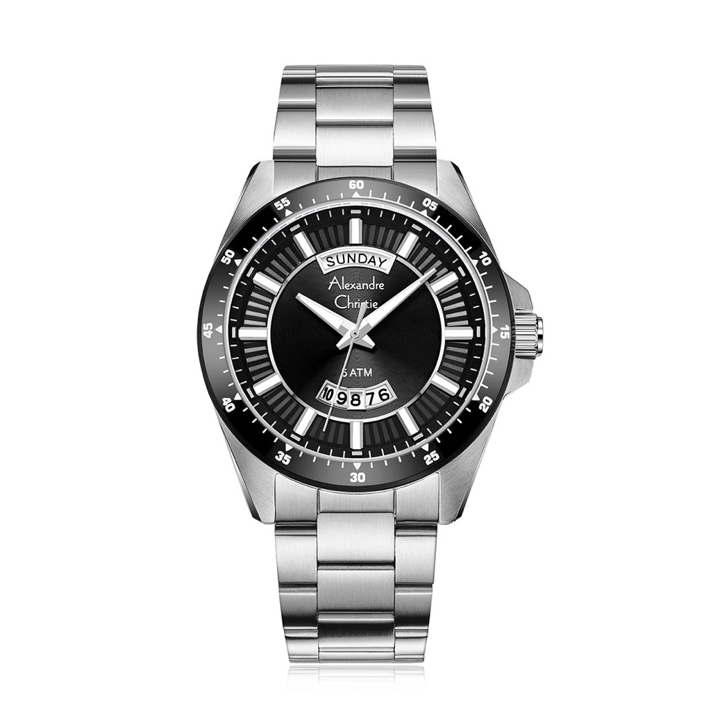 ALEXANDRE CHRISTIE 6678 ME JAM TANGAN PRIA