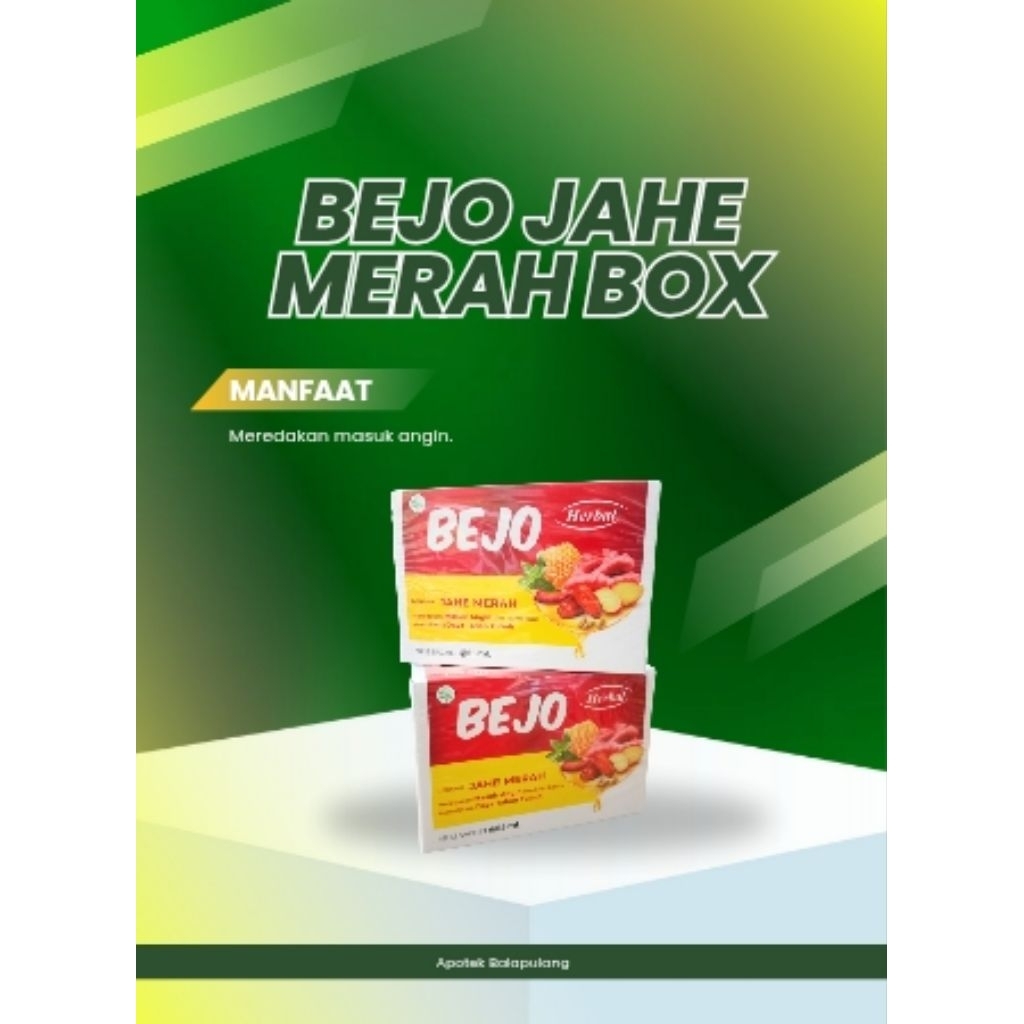 

BEJO Masuk Angin @12 sachet/box