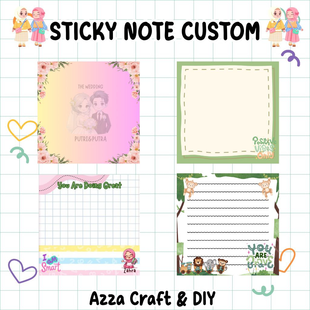 

STICKY NOTE CUSTOM