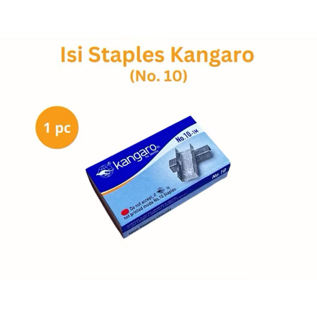 

Isi Staples Anak Hekter Kangaro No.1 (1psc)