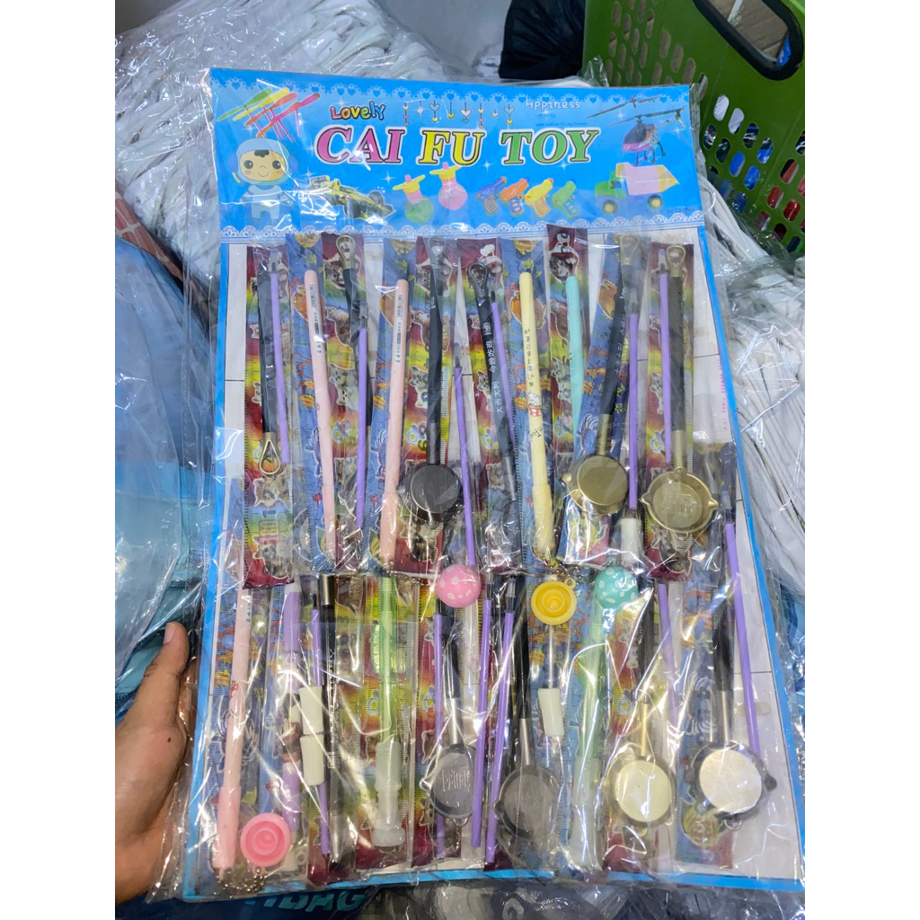 

obral 10pcs bulpoin dan penghapus fancy