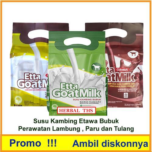 

Susu Kambing Etawa Etta Goatmilk HNI / Etta Goat Milk - Original - Cokelat - Aren