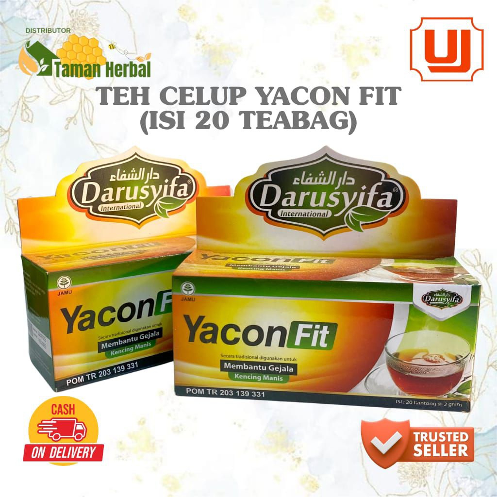 

TEH CELUP YACONFIF DARUSYIFA TEH DAUN INSULIN ISI 20Sachet / 100% BAHAN ALAMI