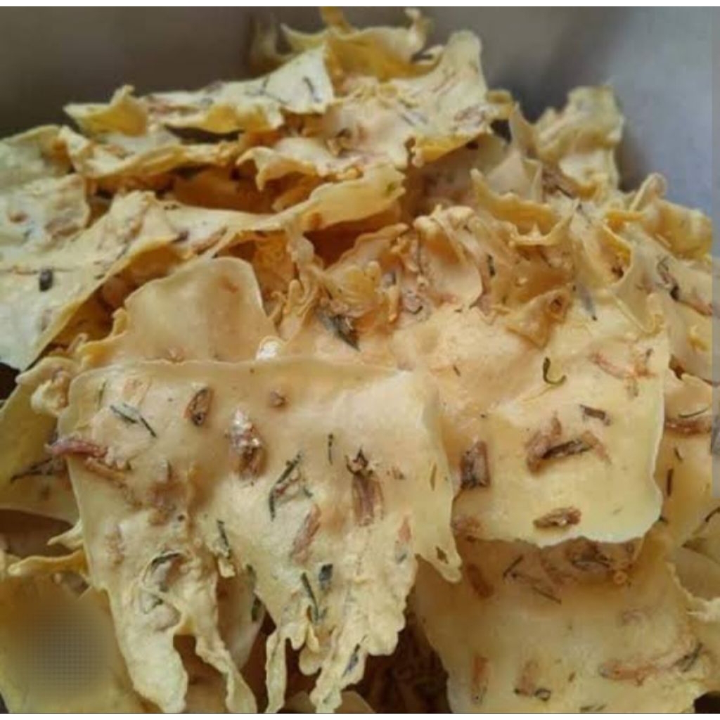 

Rempeyek teri medan homemade b