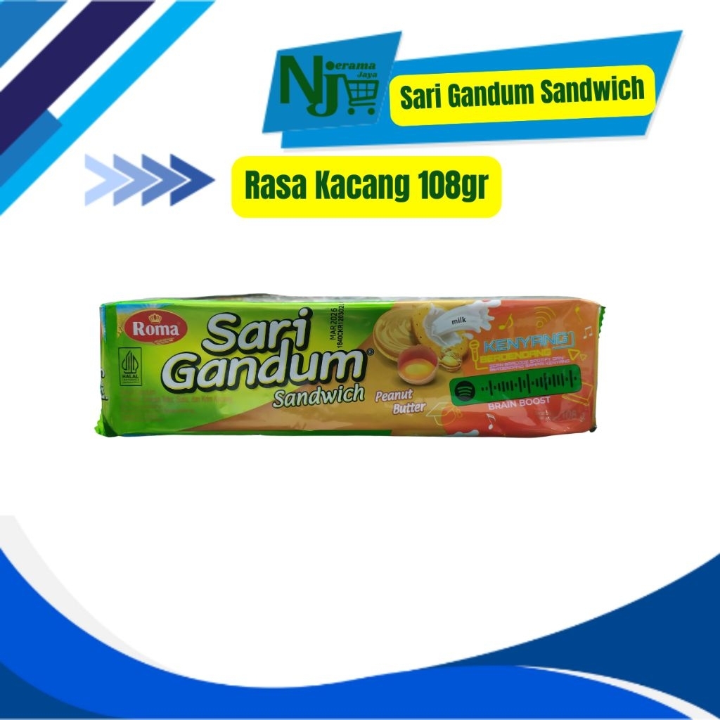 

Roti Sari Gandum Sandwich