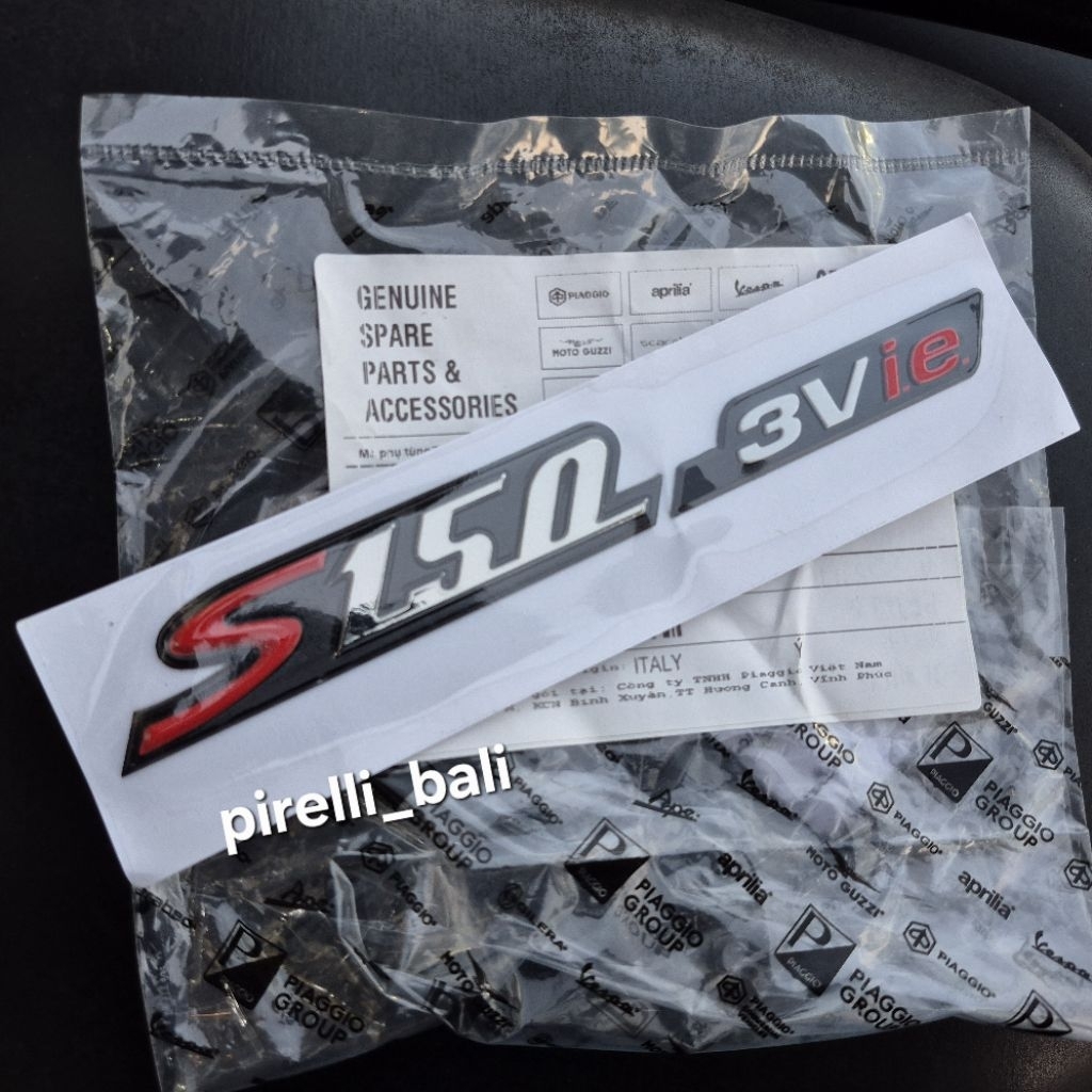 Emblem S150 3vie Stiker Original Vespa S Sticker S1503vie