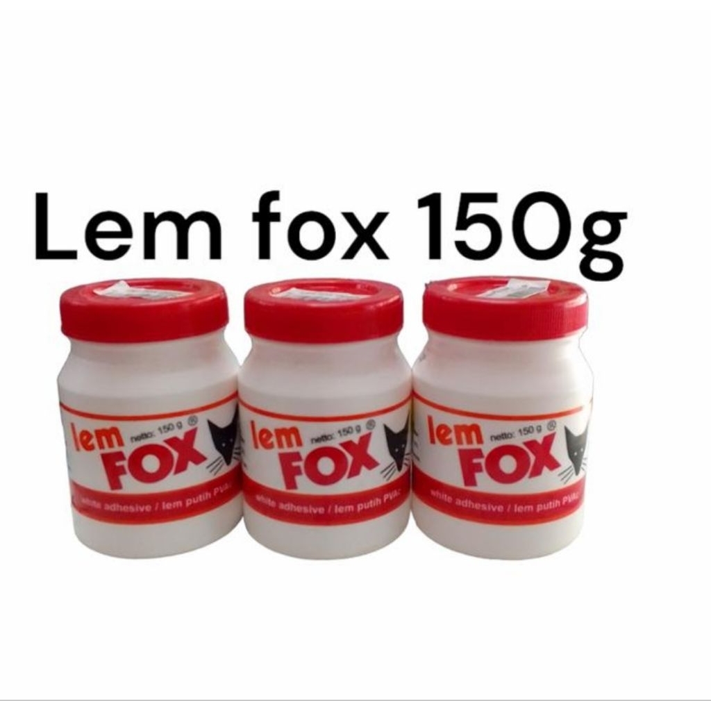 

Lem Fox / Lem Putih PVAC 150 gram