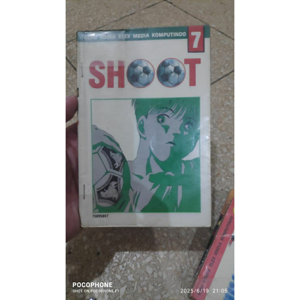 komik shoot vol. 7 ex-rental sampul plastik