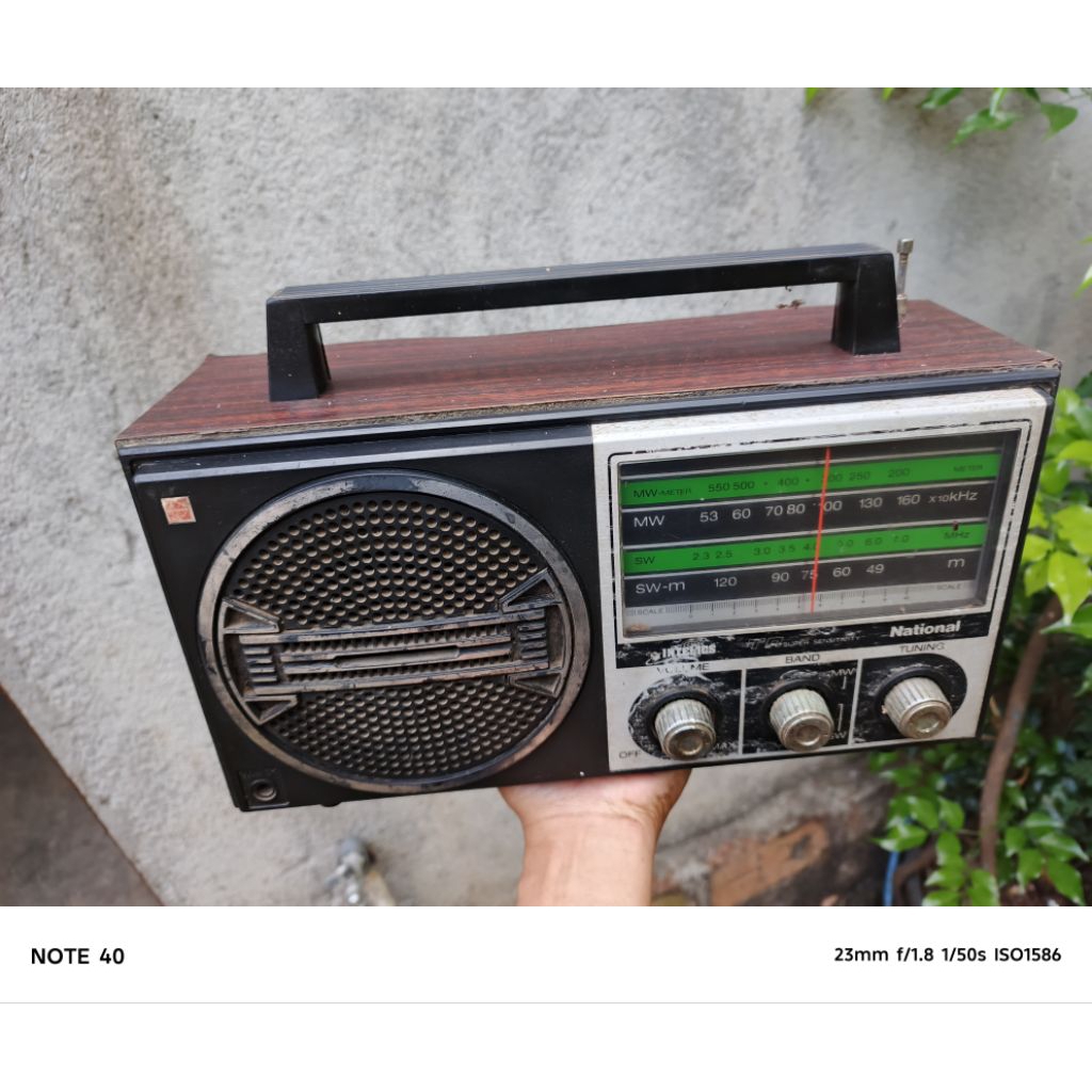 radio national kayu antik jadul vintage