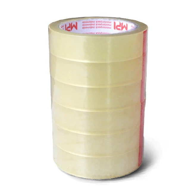 

ATMS-JUAL 2 SLOP/12 PCS Isolasi Lakban Ukuran Lebar 24 mm x Panjang 72 Meter.