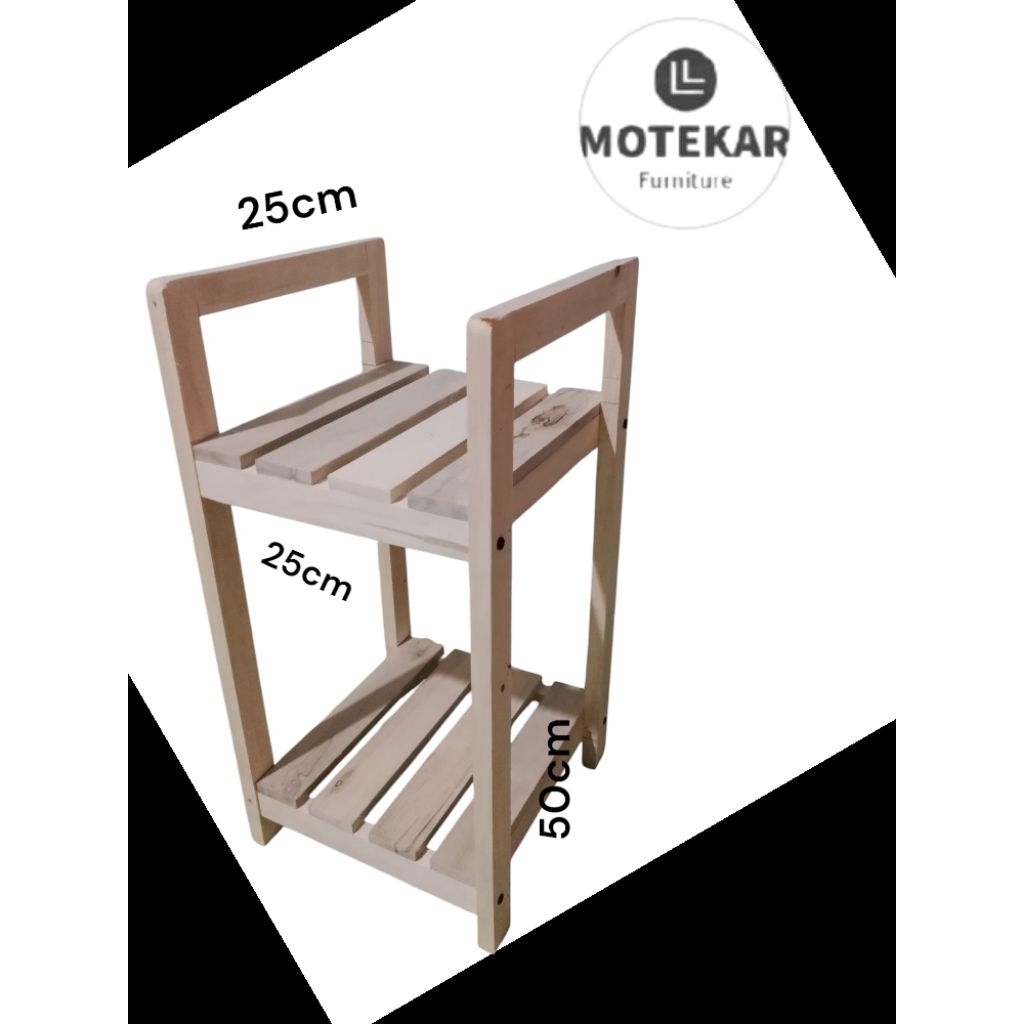 rak susun 2 tingkat rak mejikom mini rak serbaguna