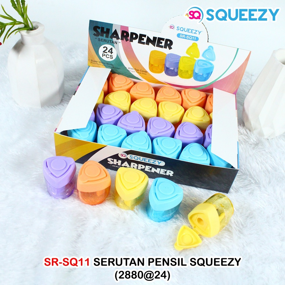 

RAUTAN PENSIL SQUEEZY SR-SQ11 HARGA 1 PACK ISI 24 PCS
