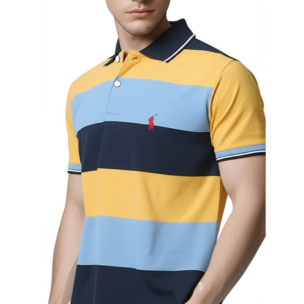 Kaos Kerah Pria/Kaos Berkerah Salur Pria / kaos kerah salur bapak bapak / kaos kerah salur wangki pr