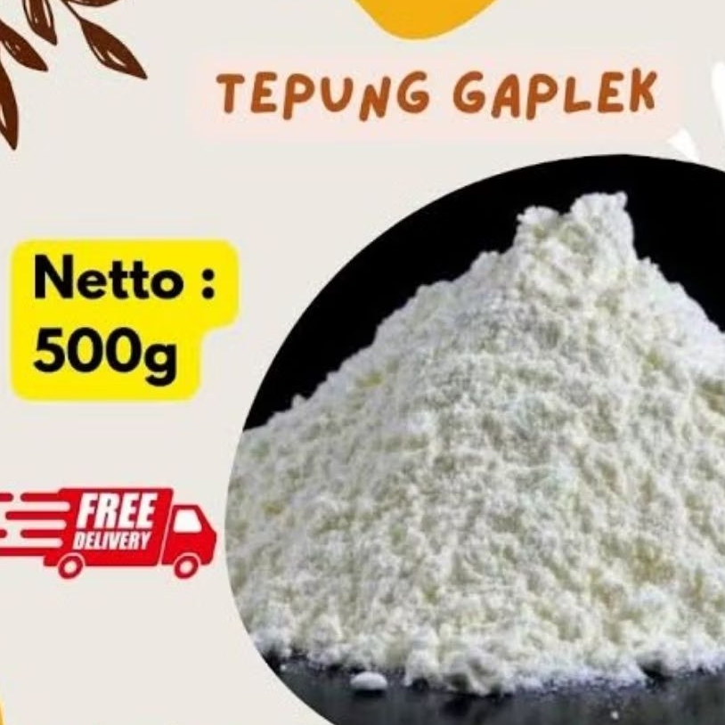 

[500GRAM] TEPUNG SINGKONG GAPLEK | TEPUNG TIWUL 100% TEPUNG SINGKONG
