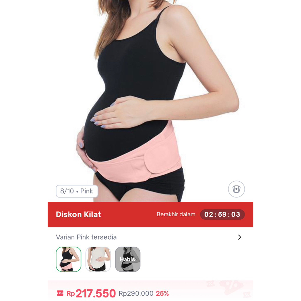Discount Preloved Mooimom Alat Penyangga/Korset Perut Ibu Hamil