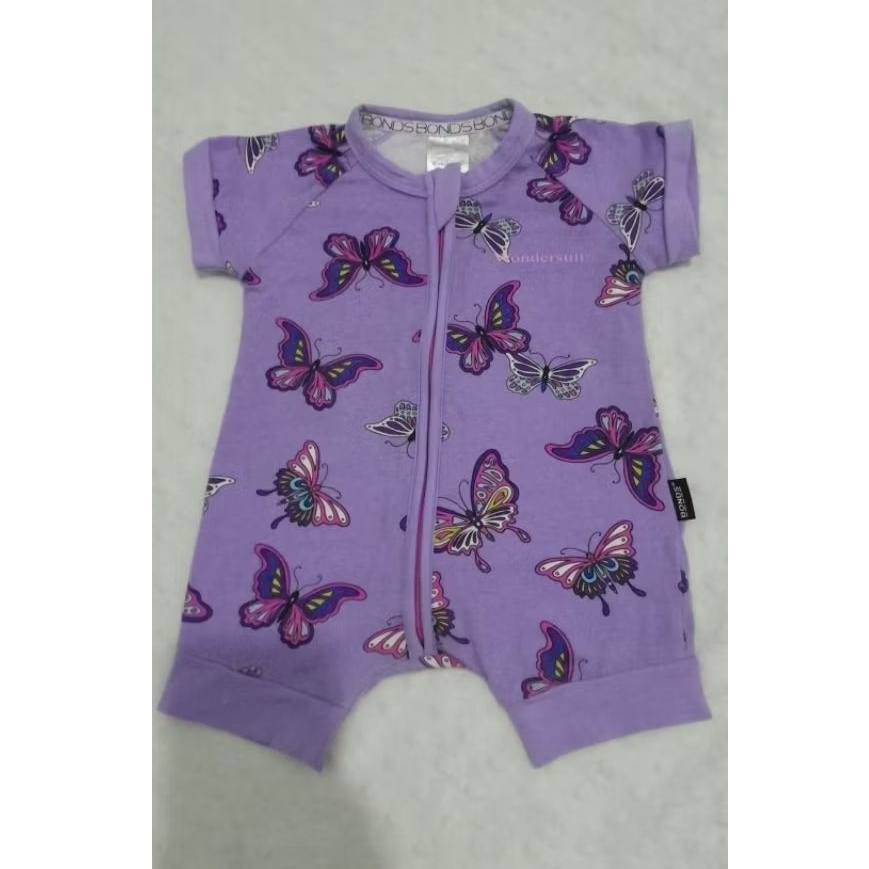 Romper BONDS kupu lilac