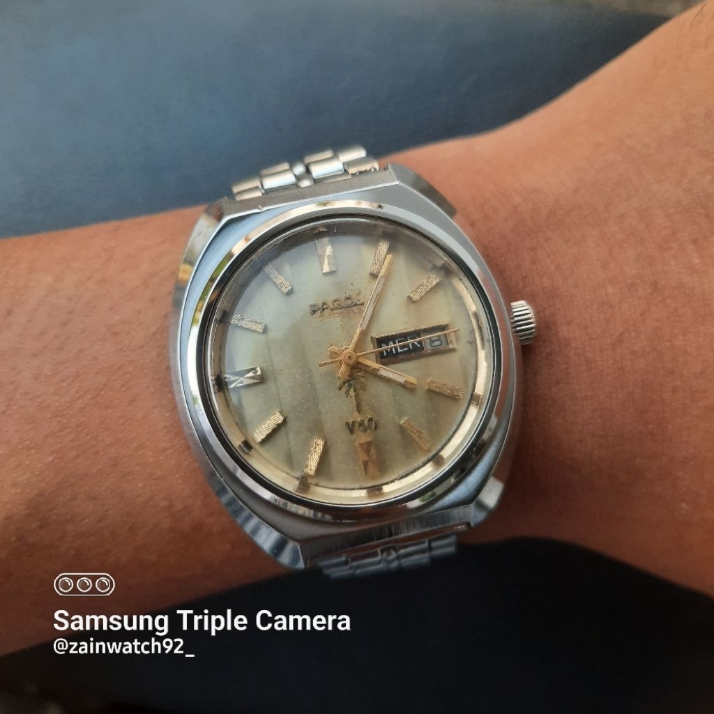 Jam Tangan Pagol V50 Automatic Swiss Made Vintage Rare Item Full Original