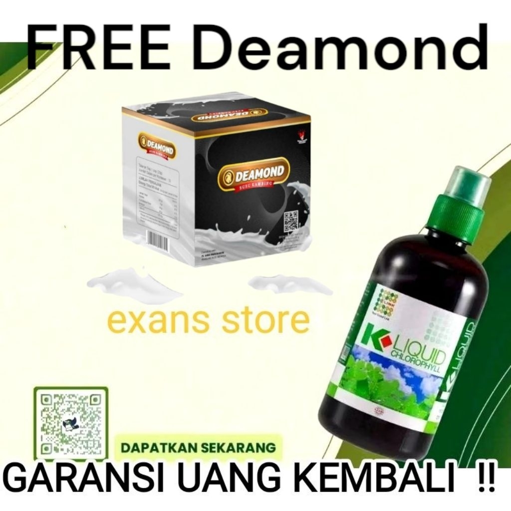 Liquid Chlorophyll Klorofil K-Link, kloropil klink original