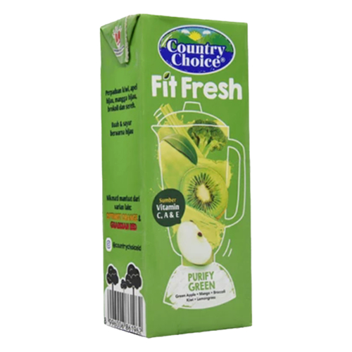 

Country Choice Fit Fresh Purify Green Satuan