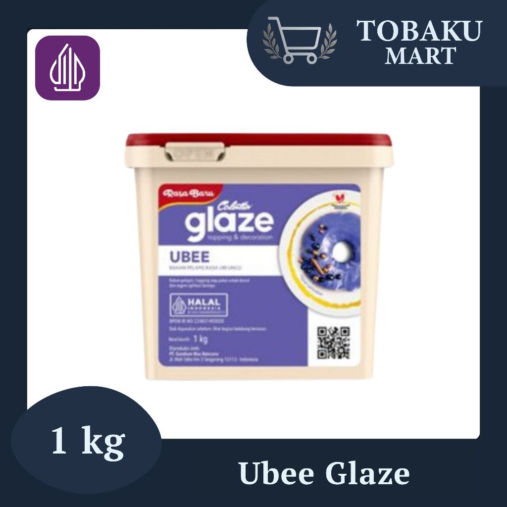

COLATTA GLAZE UBEE 1KG / 5KG GLAZE CELUP SIAP PAKAI RASA UBE (UBI UNGU) DENGAN WARNA UNGU CERAH UNTUK DONAT, ROTI, DAN DESSERT / LAPISAN GLOSSY DENGAN RASA LEMBUT DAN WARNA EYE-CATCHING / COCOK UNTUK USAHA BAKERY RUMAHAN, DESSERT KEKINIAN, DAN CEMILAN