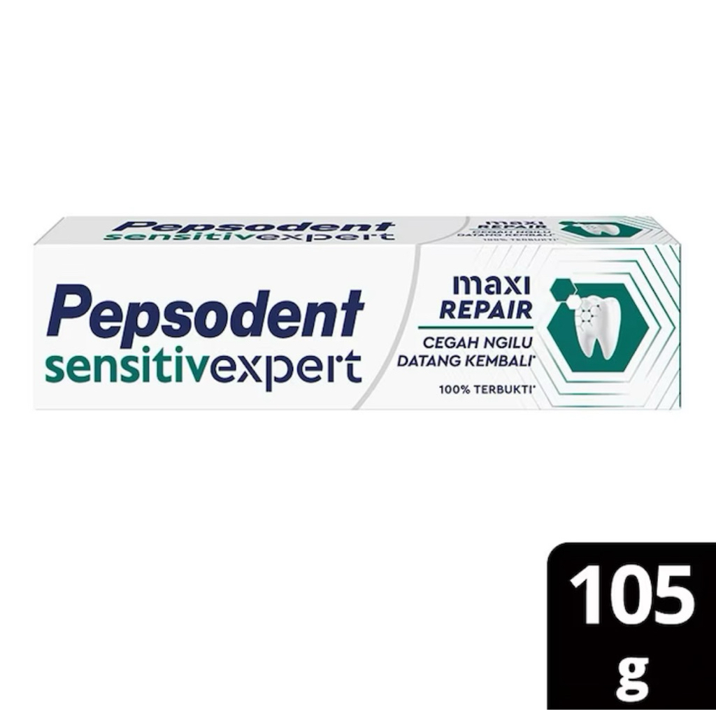 Pepsodent Pasta Gigi Sensitive Mineral Expert Treatment 105gr