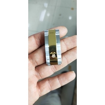 KODE S42J BUCKLE JAM TANGAN ROLEX 18MM STAINLESS STEEL