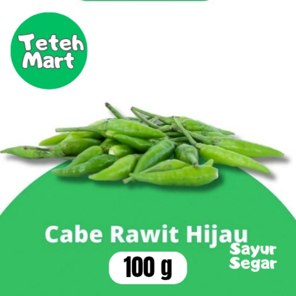 

Cabe Rawit Hijau 100g