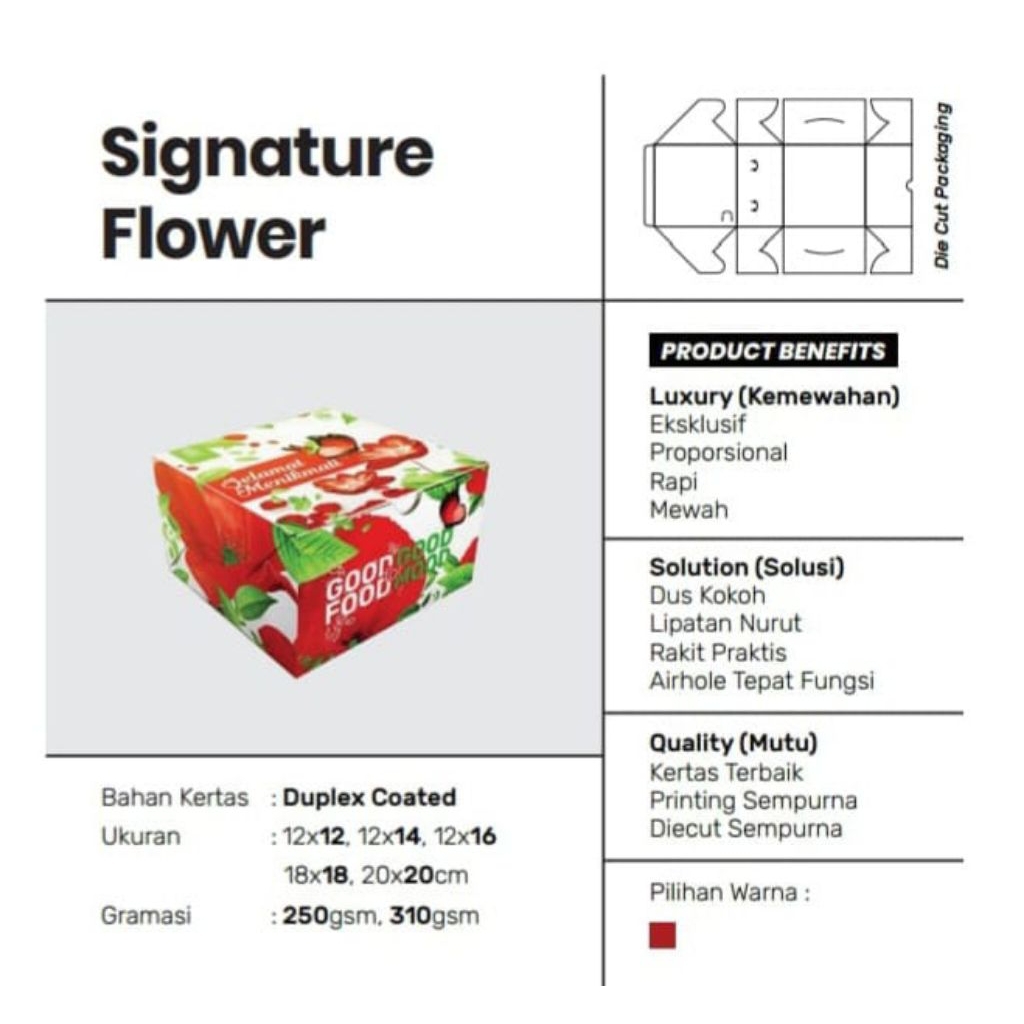 

SNACK BOX OLIN FLOWER (TERSEDIA SEMUA UKURAN)