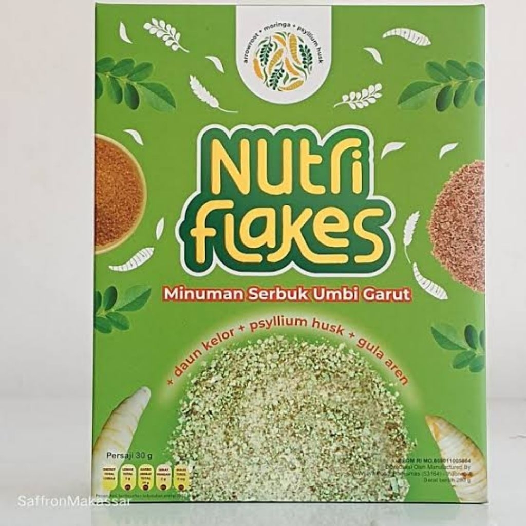 

Nutriflakes Sereal Umbi Garut Mengatasi Asam Lambung
