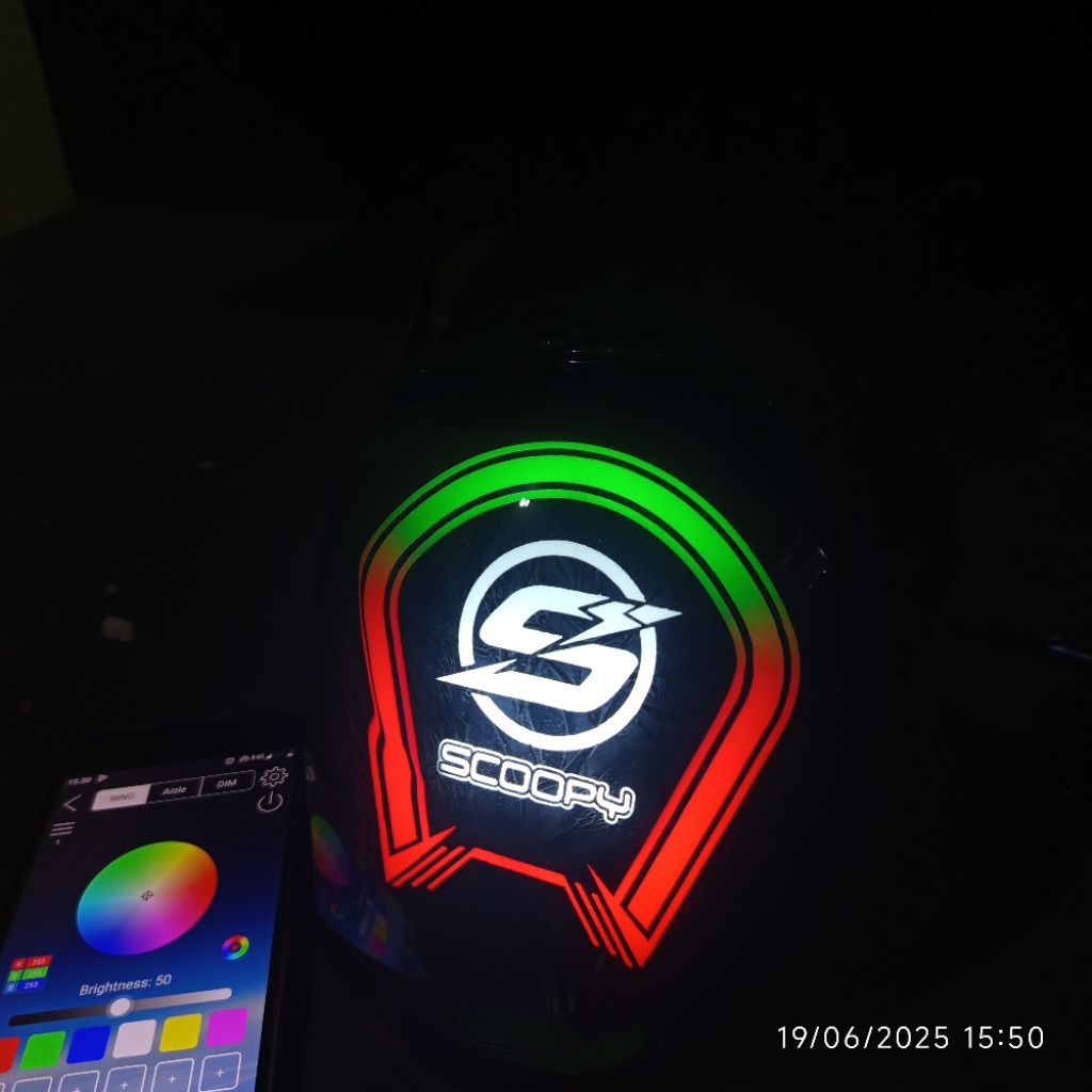 (READY STOCK) Stoplamp RGB Scoopy 2019/ Stoplamp RGB 210 mode/ Stoplamp RGB scoopy 2017-2020 / Zona 