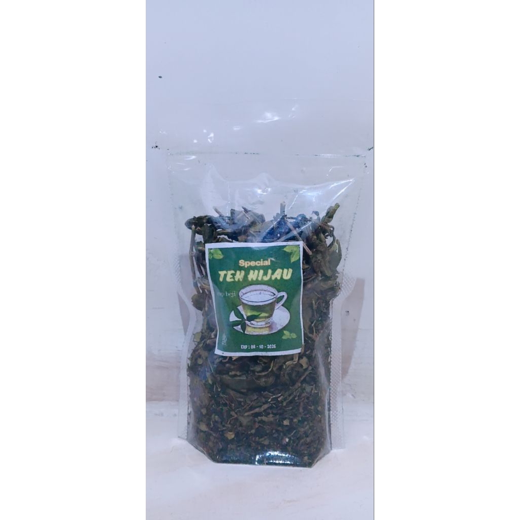 

Teh Hijau 75gram = 36 cup/cangkir