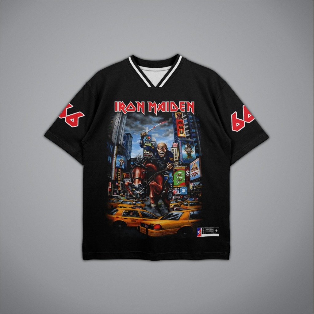 JERSEY BAND IRON MAIDEN // JERSEY OVERSIZE // JERSEY BAND OVERSIZE // JERSEY IRON MAIDEN