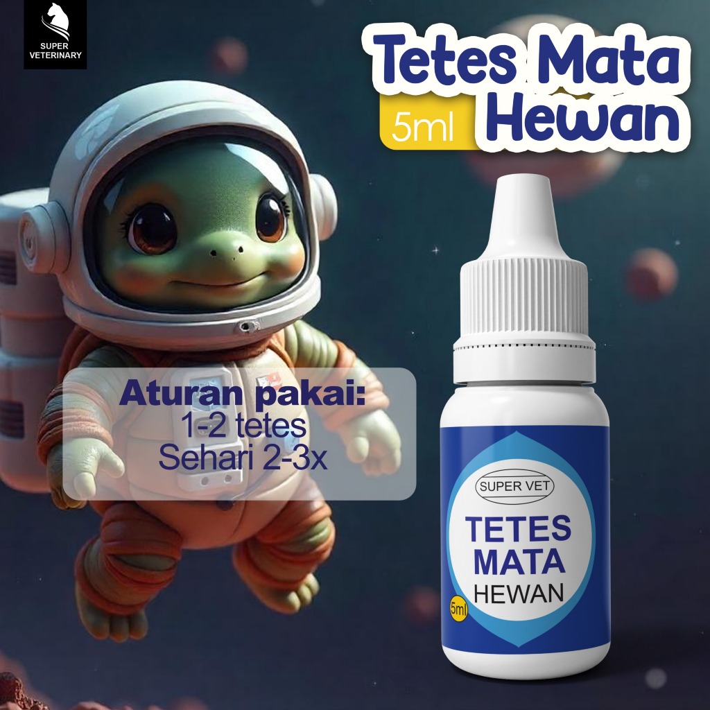 Obat Tetes Mata Hewan 5 ml - Obat Tetes Mata Semua Hewan - Mengobati Semua Sakit Mata Hewan