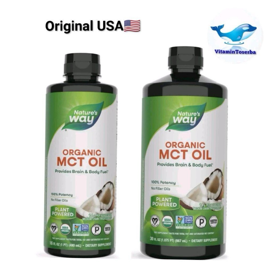 

Nature's Way Organic MCT Oil 16 fl oz (480 ml)