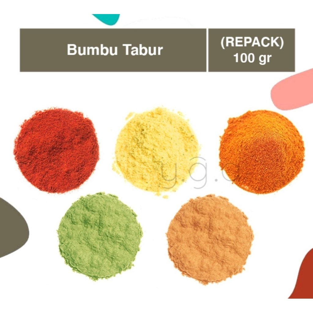 

BUMBU TABUR REPACK 100gram kemasan repack plastik
