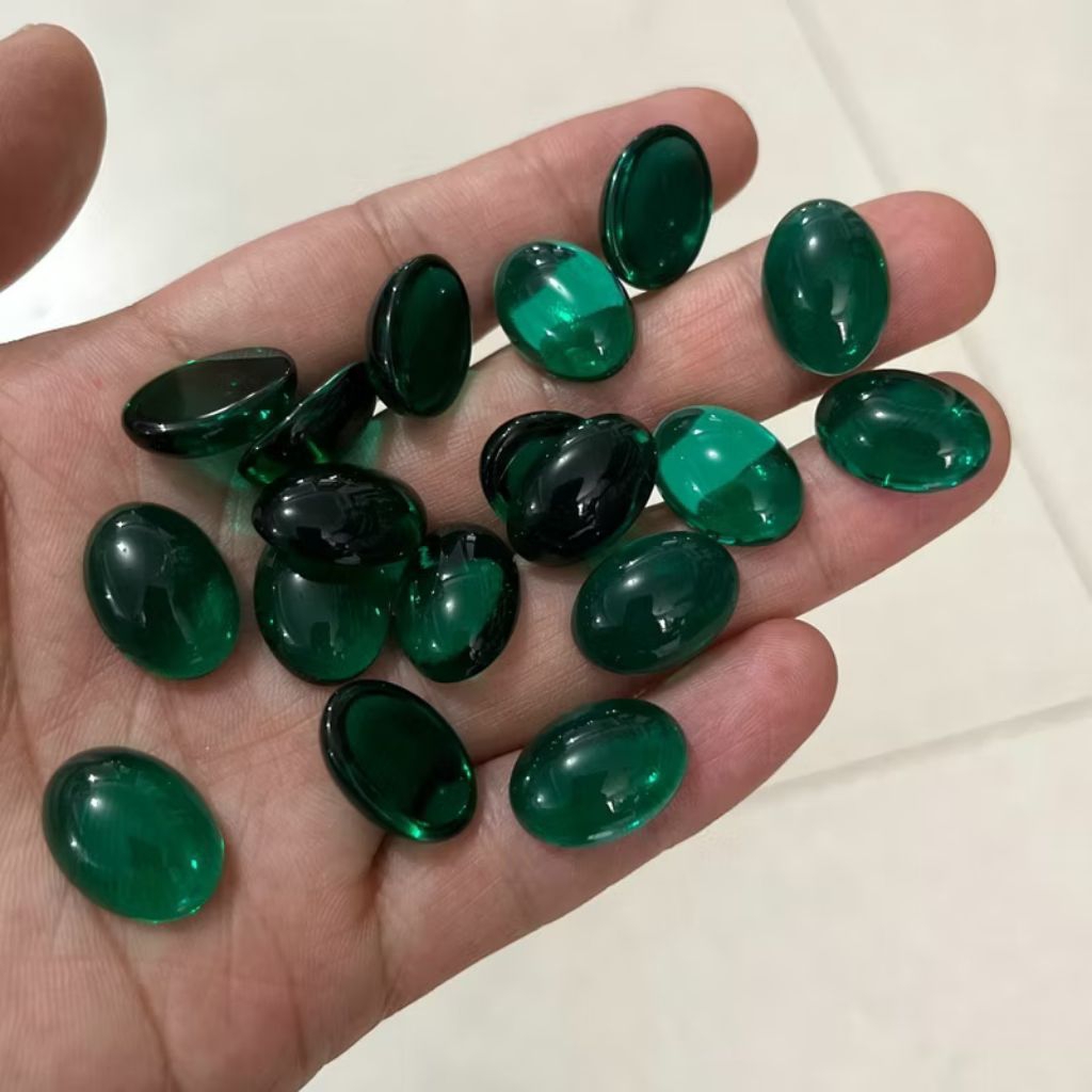 batu akik zamrud suji hijau meraks