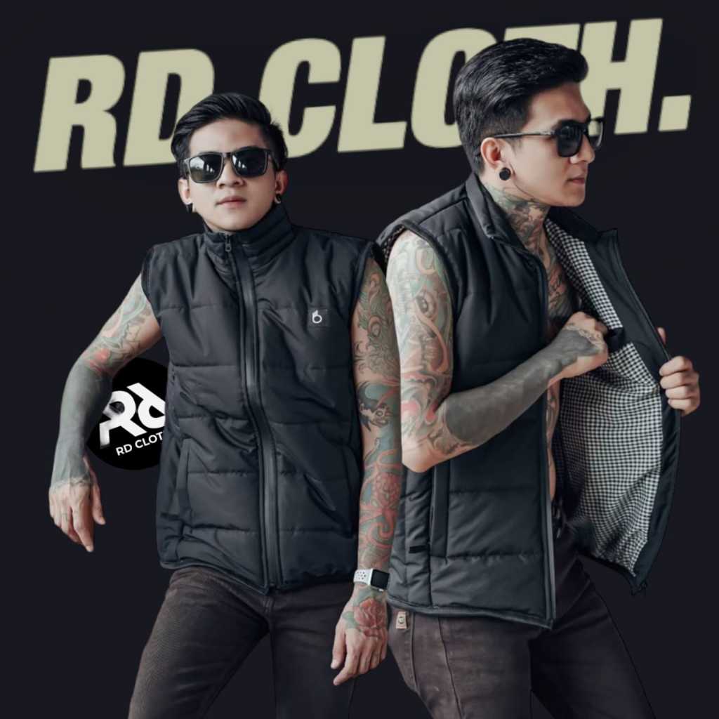 rompi pria/rompi motor/rompi puffer/rompi touring/rompi anti angin/rompi anti air/jaket parasut