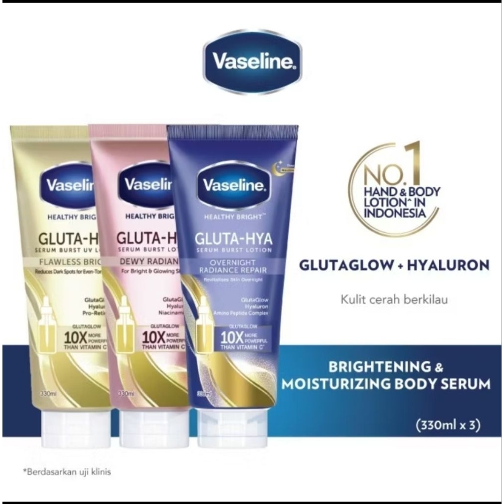 Vaseline Gluta Hya 330ml