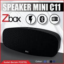 SPEAKER BT ZBOX C11 - Speaker Mini Bluetooth Suara Besar, Desain Slim Elegan