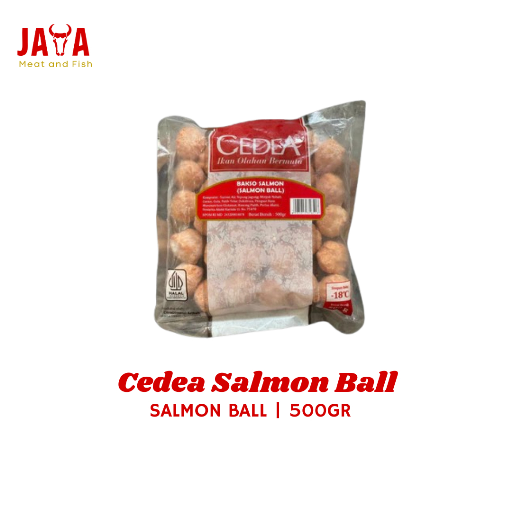 

Cedea Baso Salmon 500gr | Salmon Ball Frozen 500gr
